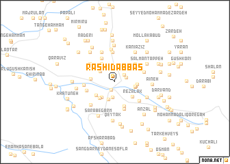 map of Rashīd ‘Abbās