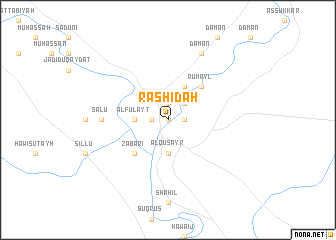 map of Rashīdah