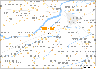 map of Rashida