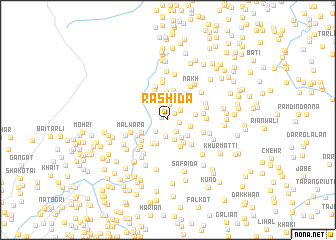 map of Rashīda