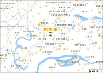 map of Rashīdi