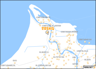 map of Rashīd