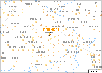 map of Rashkai