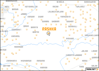 map of Rashka