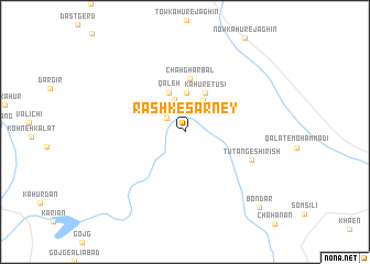 map of Rāshk-e Sarney