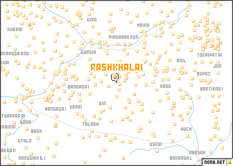map of Rashkhālai