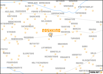 map of Rashkino