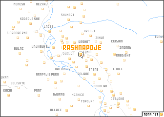 map of Rashnapojë