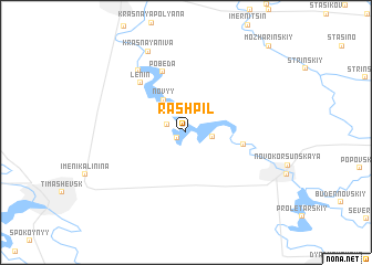 map of Rashpil\