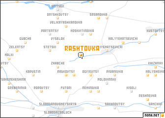 map of Rashtovka