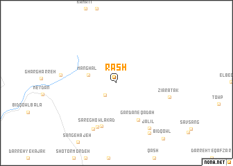map of Rāsh