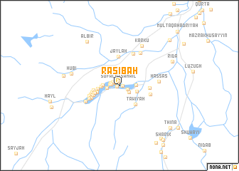 map of Rāsibah