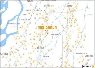 map of Rasīdwāla