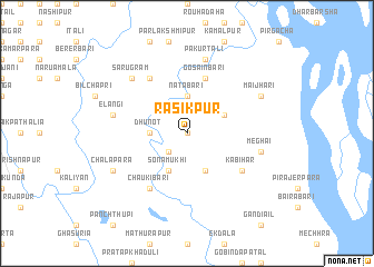 map of Rasikpur