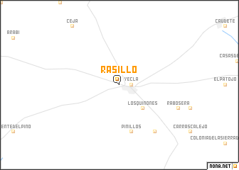 map of Rasillo