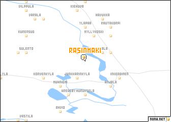 map of Rasinmäki