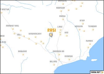 map of Rasi