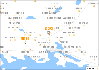 map of Rasi