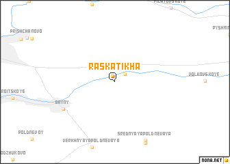 map of Raskatikha