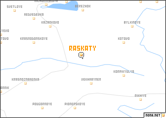 map of Raskaty