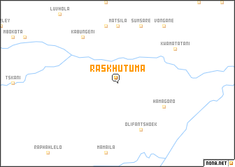 map of Raskhutuma