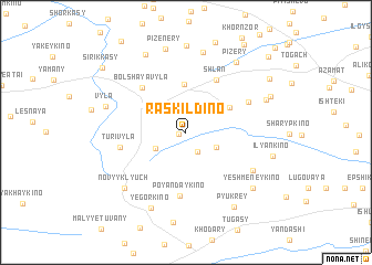 map of Raskil\