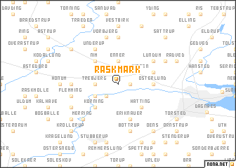 map of Rask Mark