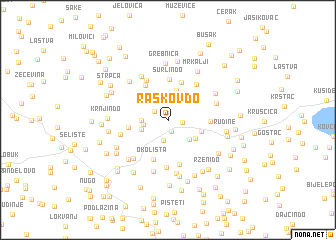 map of Raškov Do