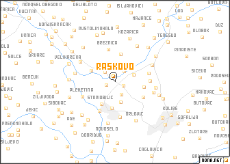 map of Raskovo