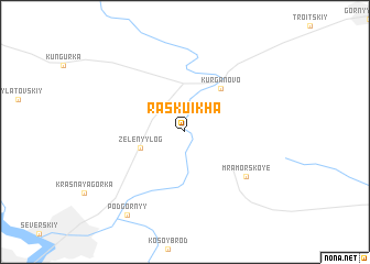 map of Raskuikha