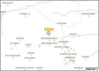 map of Rāsk