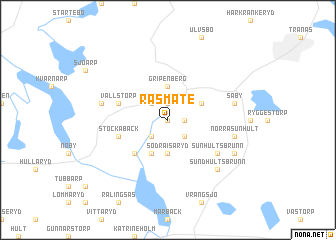 map of Råsmäte