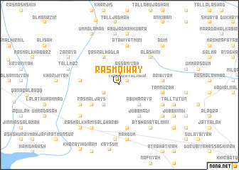 map of Rasm Qiwāy