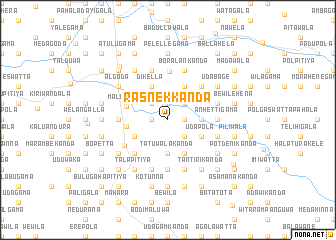 map of Rasnekkanda