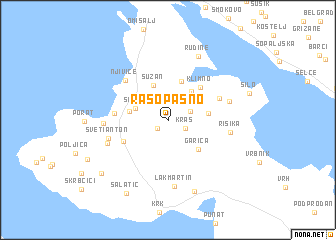 map of Rasopasno