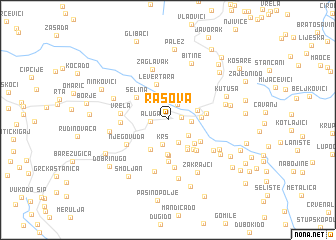 map of Rasova