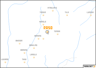 map of Raso