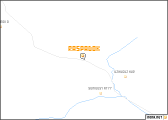 map of Raspadok