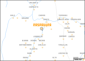 map of Raspadura