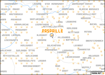 map of Raspaille