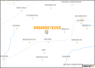 map of Raspaseyevka