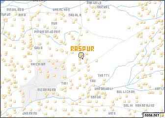 map of Raspur