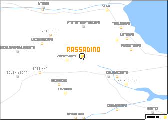 map of Rassadino