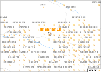 map of Rassagala