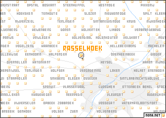 map of Rasselhoek