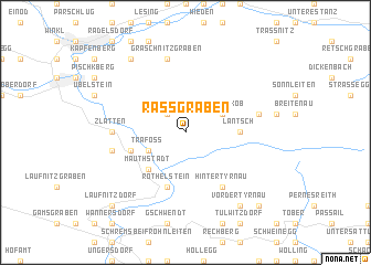 map of Rassgraben