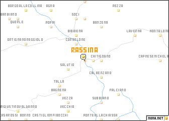 map of Rassina