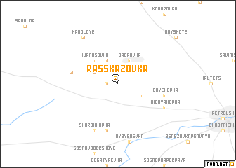 map of Rasskazovka