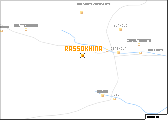 map of Rassokhina