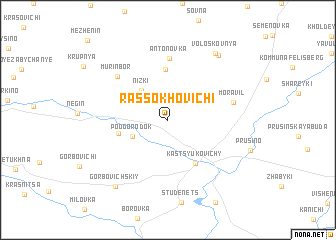map of Rassokhovichi